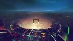 science fiction artwork futuristic City Tron digital art