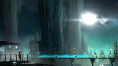 Science fiction cityscapes artwork fantasy art futuristic