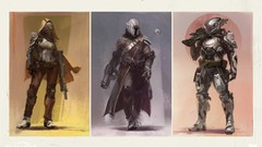 Science fiction concept art video games bungie guardians 