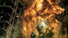 science fiction creature ruin video game art video games