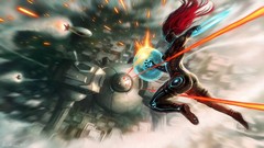 Science fiction cyborgs artwork