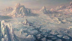 Science fiction fictional landscapes