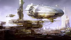 Science fiction futuristic