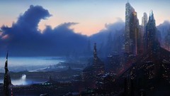 Science fiction futuristic