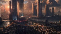 Science fiction futuristic