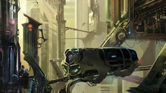 Science fiction futuristic