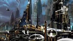 Science fiction futuristic