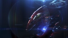 science fiction futuristic digital art robot