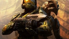 Science fiction halo artwork video games futuristic