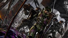 Science fiction halo cityscapes concept art artwork video games 