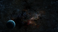 Science fiction outer space