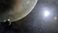 Science fiction outer space