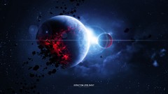 Science fiction outer space