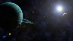 Science fiction outer space