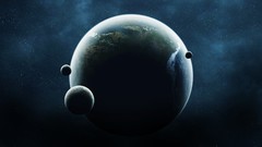 Science fiction outer space