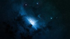 Science fiction outer space