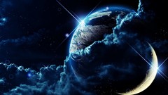 Science fiction outer space