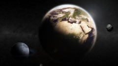 Science fiction outer space