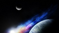 Science fiction outer space