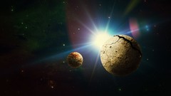 Science fiction outer space