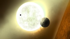 Science fiction outer space