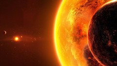 Science fiction outer space