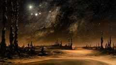 Science fiction outer space