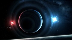 Science fiction outer space