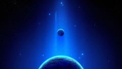 Science fiction outer space