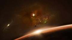 Science fiction outer space