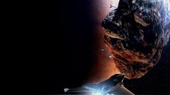 Science fiction outer space