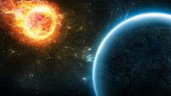 Science fiction outer space