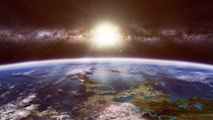 Science fiction outer space