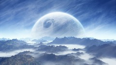 Science fiction outer space