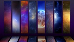 Science fiction outer space