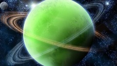 Science fiction outer space artwork