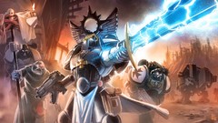 Science fiction Space Marines artwork warhammer 40k