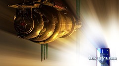 Science fiction spaceships Babylon