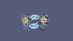 Science funny physics Atom