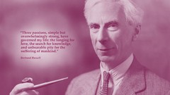 Science monochrome Quotes philosophers Bertrand Russell writers