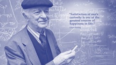 Science monochrome Scientists Quotes Linus Pauling