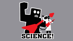 Science robot guitars