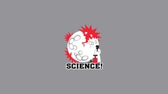 Science Simple Background gray explosion artwork Minimalism
