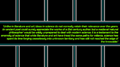 Science vs Literature