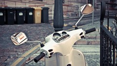 Scooters Vespa urban motorbikes