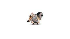 Scrat loves mac computer