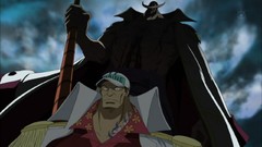 Screenshots One Piece (anime) Whitebeard Akainu Shirohige