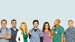 Scrubs Sarah Chalke green