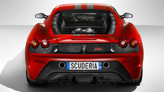 Scuderia red back Car