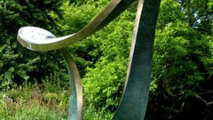 Sculpture in Emma courtyard